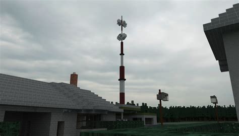 Satalite Radio Tower Minecraft Map