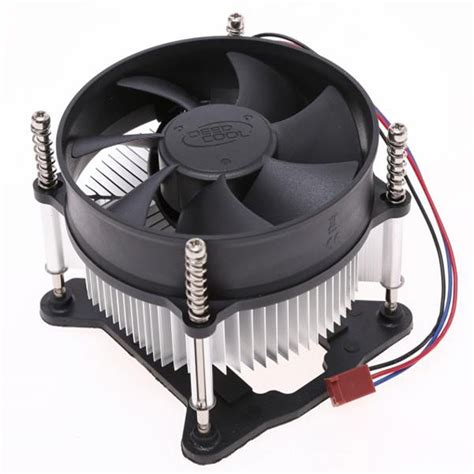 For Intel Lga 115011551156deepcool Pc Cpu Cooler Silent Fan Heatsink
