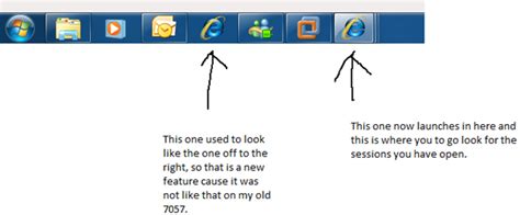 New Ie Icon Behavior On Taskbar In Windows 7 Build 7068 And Beyond