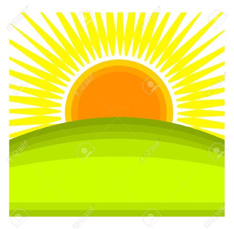 Sun Rising Clipart Free Download On Clipartmag