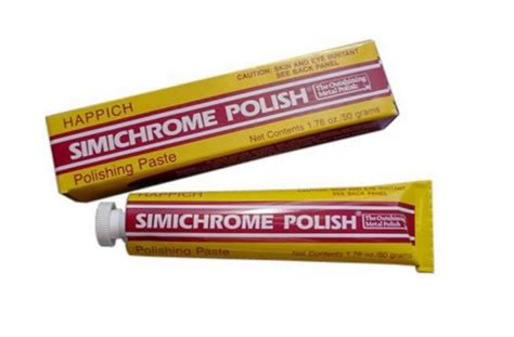 Happich White Simichrome Metal Polishing Paste 50 Gram Packaging At Rs