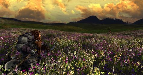 Welcome to the rohan online: LOTRO: Riders of Rohan Landscape Screenshots and Trailer