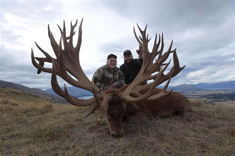 New Zealand Land Of The Giant Red Deer Worldwide Trophy Adventures