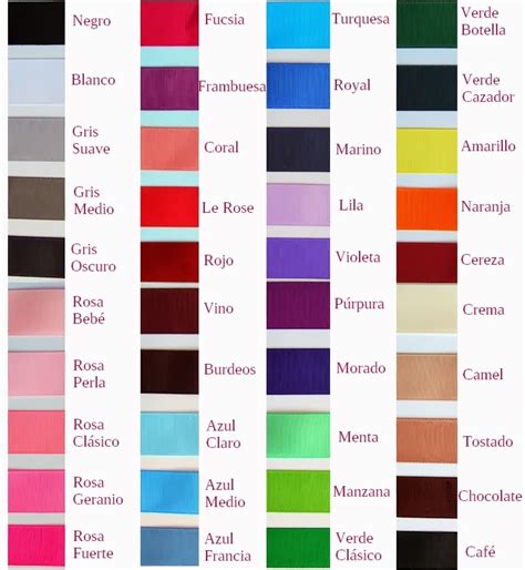 Catalogo De Colores De Telas Imagui