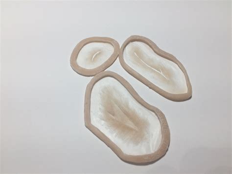 Pack 3 Prosthetics Silicone Wounds Unpainted Etsy Uk