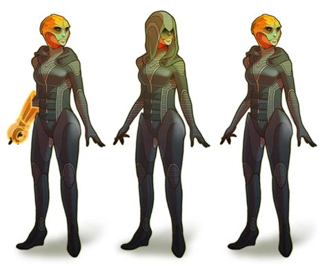 Female Drell Commission By Dashiana On Deviantart Mass Effect