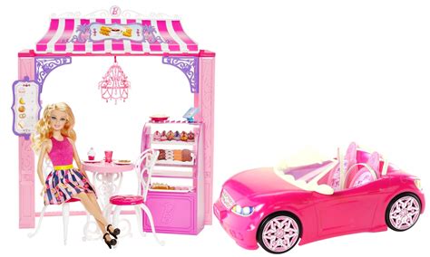 Buy Barbie Life In The Dreamhouse Malibu Ave Bakery Cafe And Doll