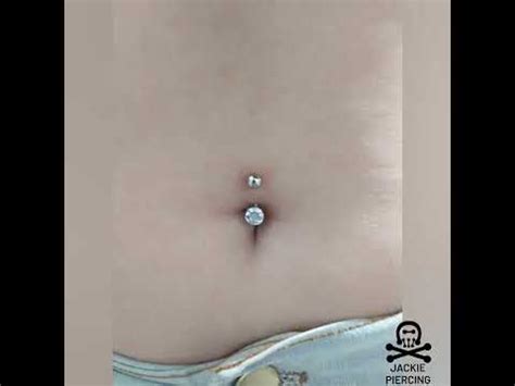 Colocando Piercing No Umbigo Em Menos De 1 Minuto YouTube