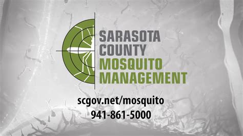 Sarasota County Mosquito Management Youtube