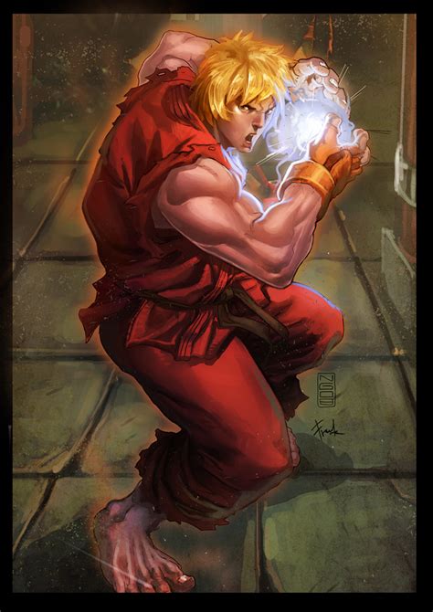 Ken Street Fighter By Chekydotstudio On Deviantart