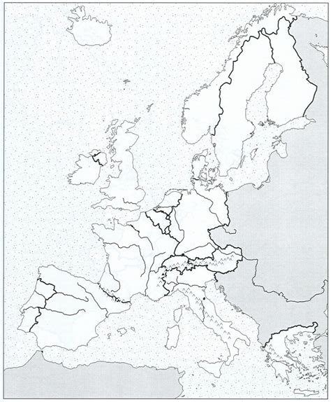 Western Europe Physical Features Map Diagram Quizlet