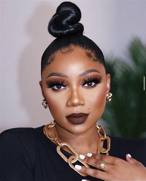 Pin On Black Women Make Up Looks And Nail Designs