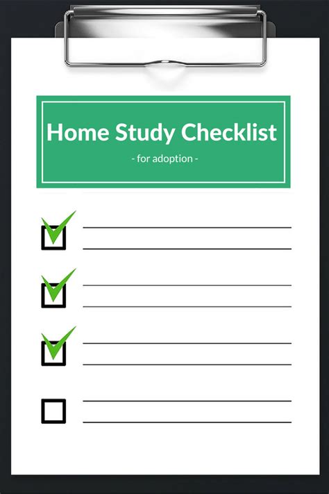 Are You Ready For Your Adoption Home Study Use This Checklist To Make