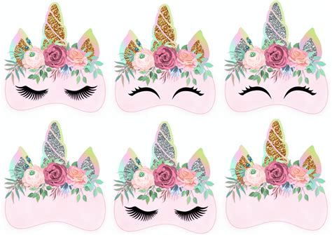 Mascaras De Unicornio Para Imprimir Imagen Para Colorear