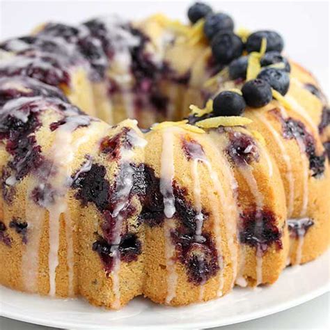 Blueberry Lemon Pound Cake Better Homes And Gardens