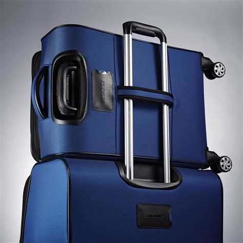 Samsonite Stackit 2 Piece Luggage Set In Blue Costco Uk