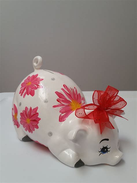 Piggy Bankpersonalized Piggy Bankcustom Piggy Bankgirls Etsy In
