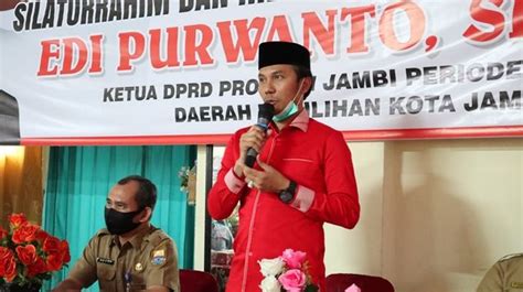 Ketua Dprd Provinsi Jambi Edi Purwanto Kumpulkan Kepala Sekolah Benahi