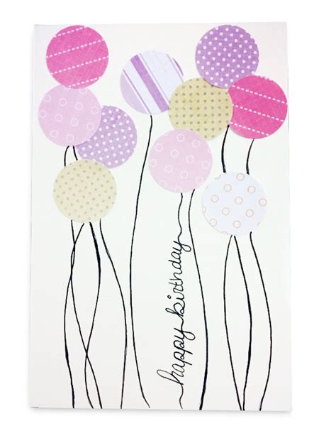 Diy Balloon Birthday Card Make Something Mondays