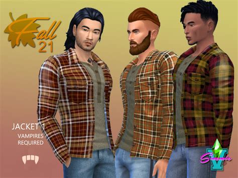 The Sims Resource Simmiev Fall21 Jacket 1