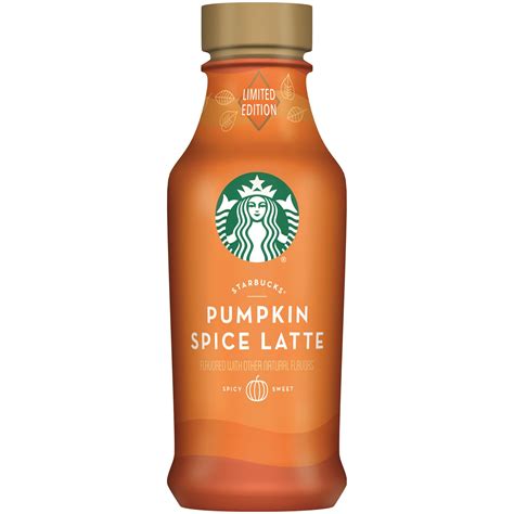 Starbucks Pumpkin Spice Latte Espresso Beverage 14 Fl Oz Walmart