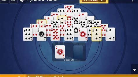 Microsoft Solitaire Collection Pyramid Hard May 4 2020 Youtube