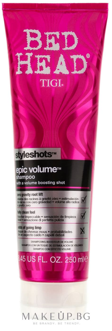 Tigi Bed Head Styleshots Epic Volume Shampoo Шампоан за допълнително