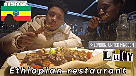 የ ሐበሻ ምግብ ቤት በ ለንደን Best Ethiopian Restaurant In London Enjera Youtube