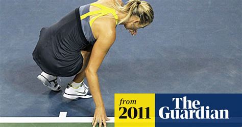 Maria Sharapova Pulls Out Of Pan Pacific Open After Ankle Injury Maria Sharapova The Guardian