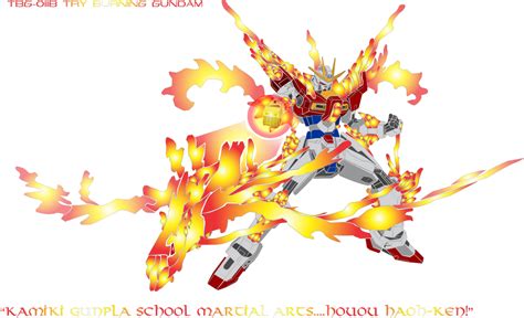 Try Burning Gundam By Trav3000 On Deviantart