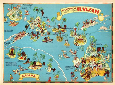 This Item Is Unavailable Etsy Map Of Hawaii Pictorial Maps