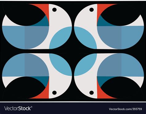 Abstract Birds Background Royalty Free Vector Image