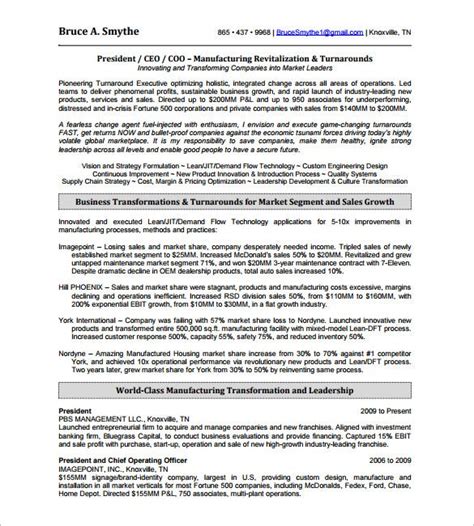 How to write a good president of the company resume. CEO Resume Template - 11+ Free Samples, Examples, Format ...