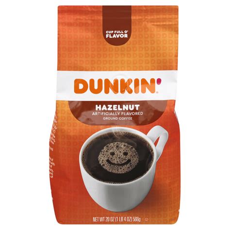 Save On Dunkin Hazelnut Coffee Ground Order Online Delivery Stop