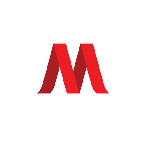 Letter M Logo Origami Logo Design Concept Template 610055 Vector Art