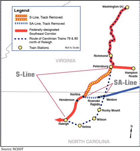 Virginia And North Carolina Announce 58 Million Grant To Improve Rail