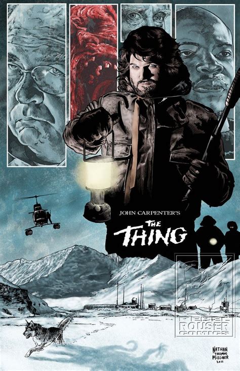 John Carpenters The Thing By Nathan Thomas Milliner John Carpenter