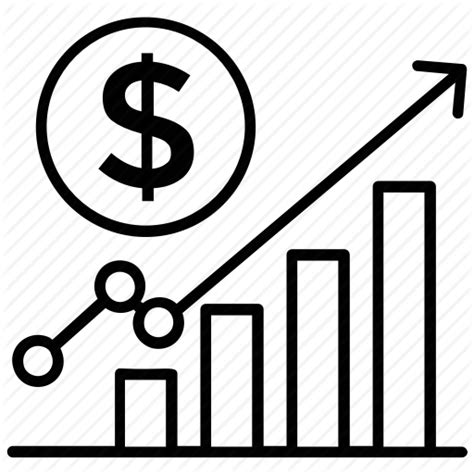 Increase Revenue Icon At Collection Of Increase