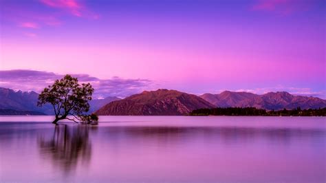 We thought that, if people like the mountains landscape, we can move the view from outside to inside.this landscape shows up today on mountains wallpaper & wall murals. Landscape Of Mountains And Body Of Water Under Purple Sky ...