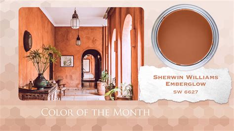 Color Of The Month Sherwin Williams Emberglow Innovatus Design