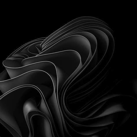 Windows 11 Abstract Dark Mode 4k Wallpaper Reverasite