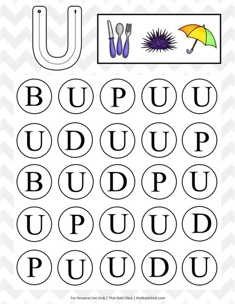 Letter U Do A Dot Worksheet Color Do A Dot Dot Worksh