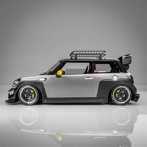 Widebody Mini Cooper S Looks Virtually Ready For Anything When Slammed
