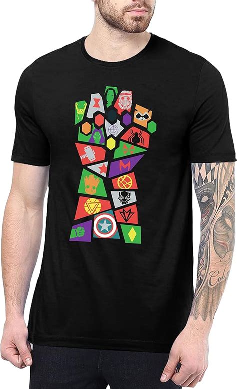 Graphic Tees For Adult Superhero Merchandise Novelty T Shirts S 1790