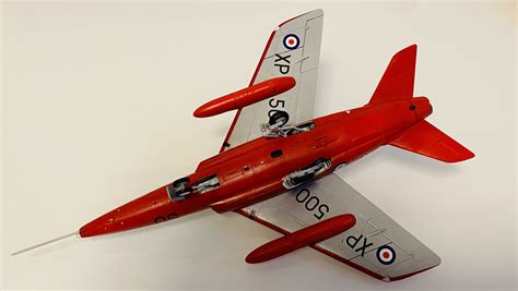 Airfix 148 Folland Gnat T1 Trainer Xp500 From No 4 Flying Training