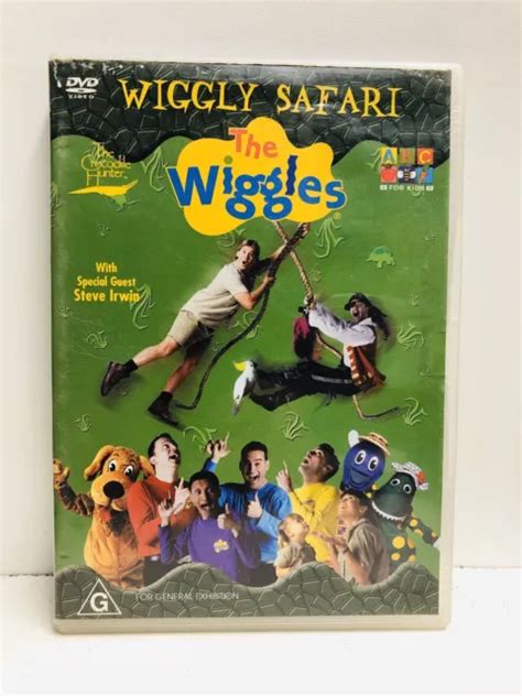 The Wiggles With Steve Irwin Wiggly Safari Dvd 2002 57 Mins 12