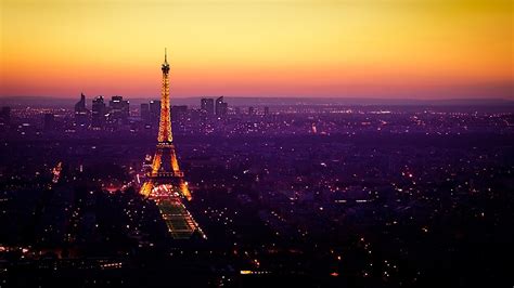 Paris Hintergrundbilder Eiffelturm Sonnenuntergang Marwa Hernandez