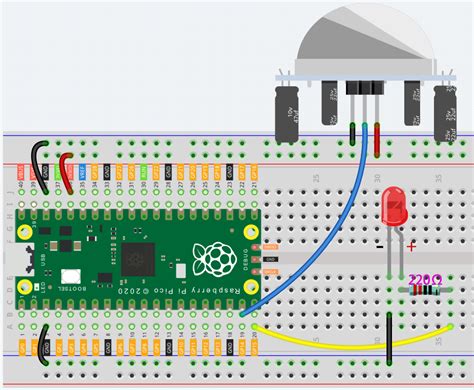 Pir Module Sunfounder Thales Kit For Raspberry Pi Pico Documentation