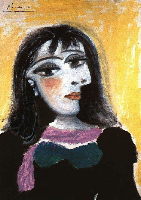 1937 Portrait De Dora Maar 8 — Pablo Picasso 1881 1973 Period Of