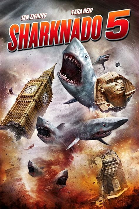 Sharknado Global Swarming Movie Posters And Artwork Sharknado Artwork Sharks Movieposters